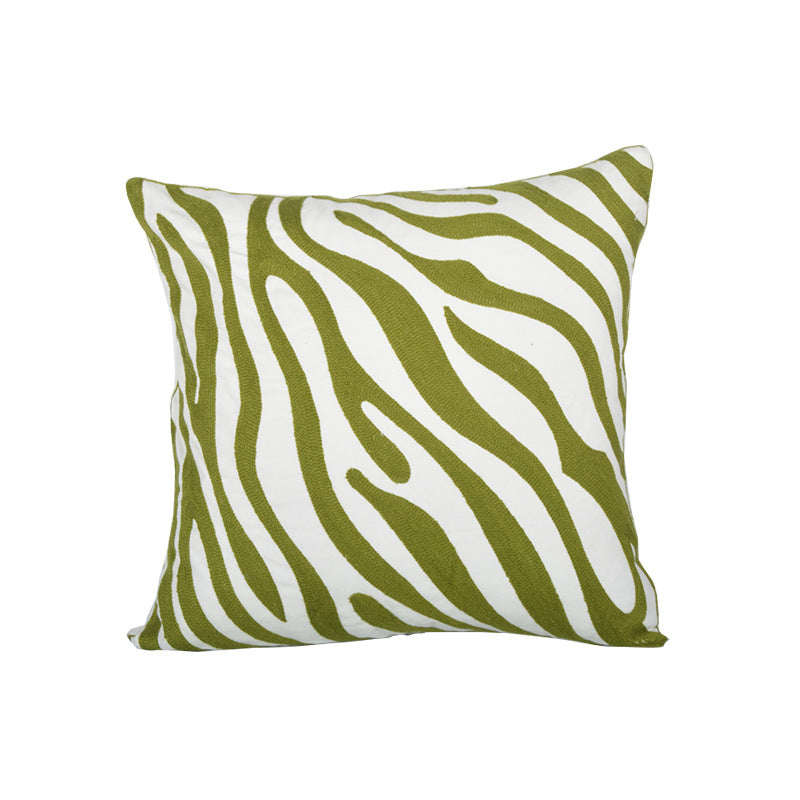Artistic Botanical Accent Pillow