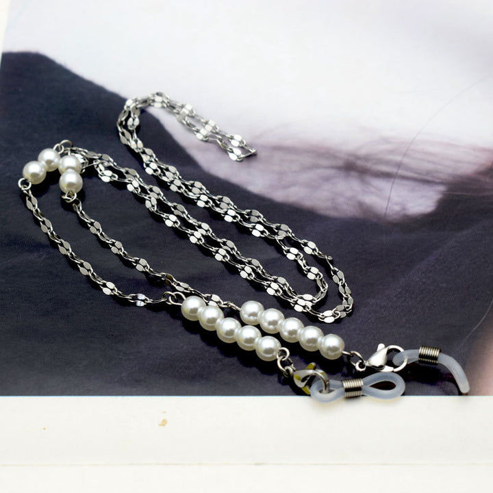 Decorative Pearl-Linked Eyewear Chain Kalsten