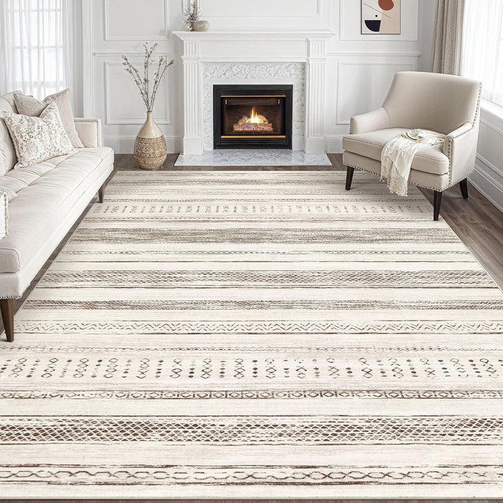 Geometric Pattern Area Rug