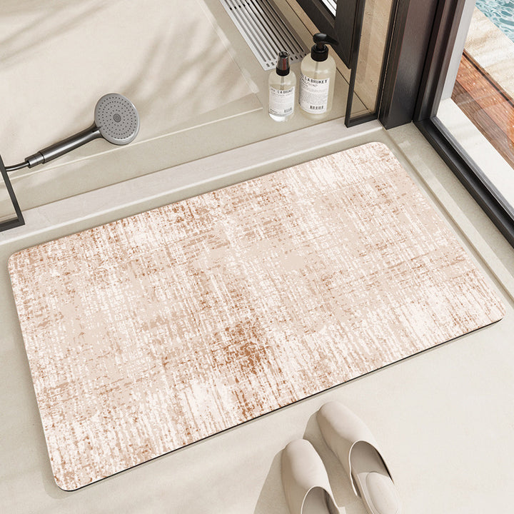 Stylish Geometric Pattern Bath Mat Kalsten
