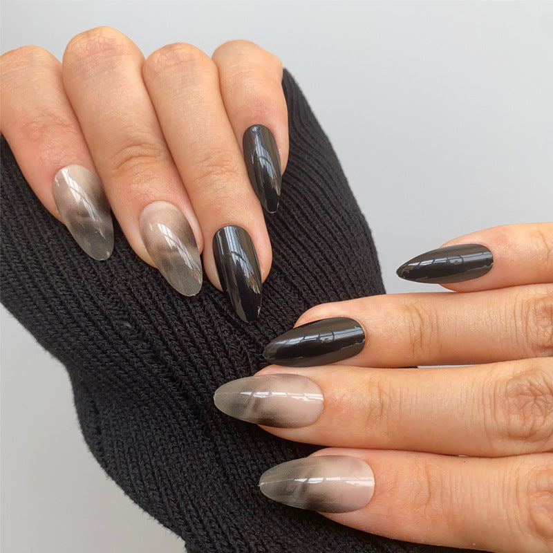 Artistic Stiletto Press-On Nails Set with Ombre Design Kalsten