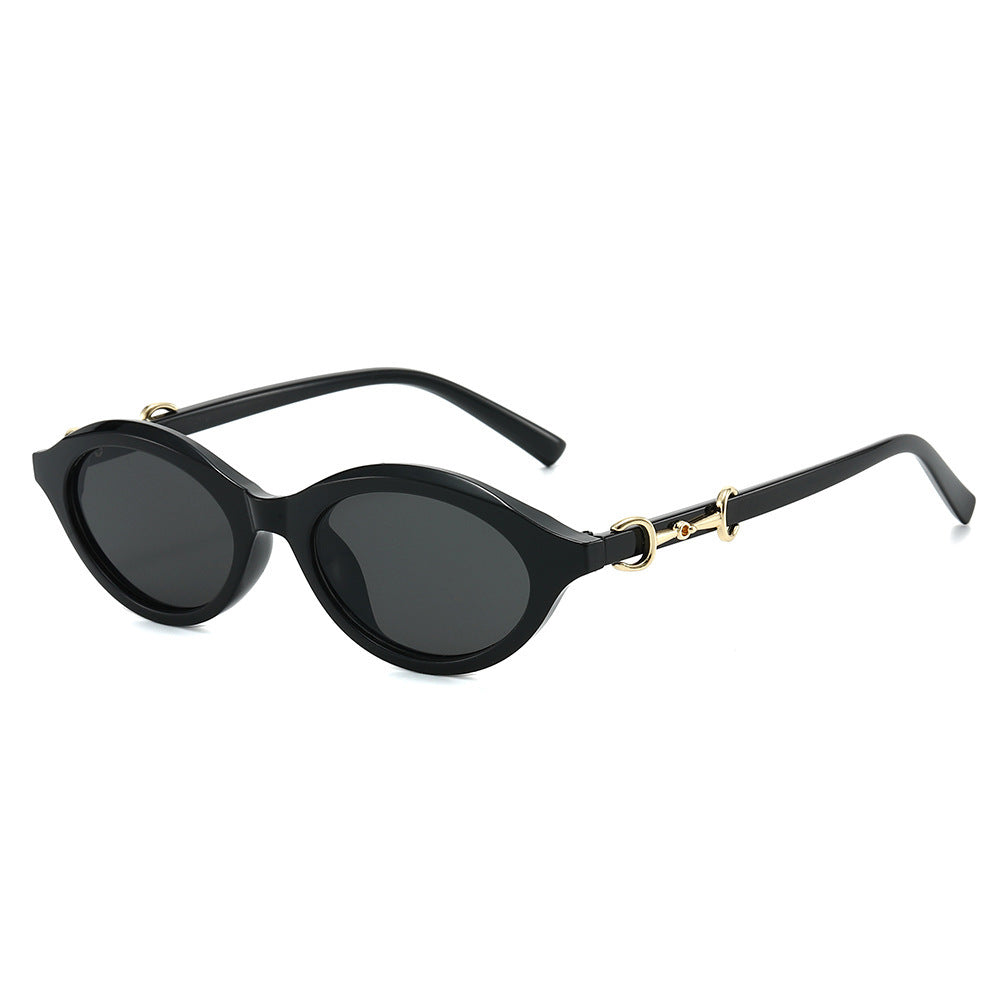 Fashionable Retro Oval Sunglasses Kalsten