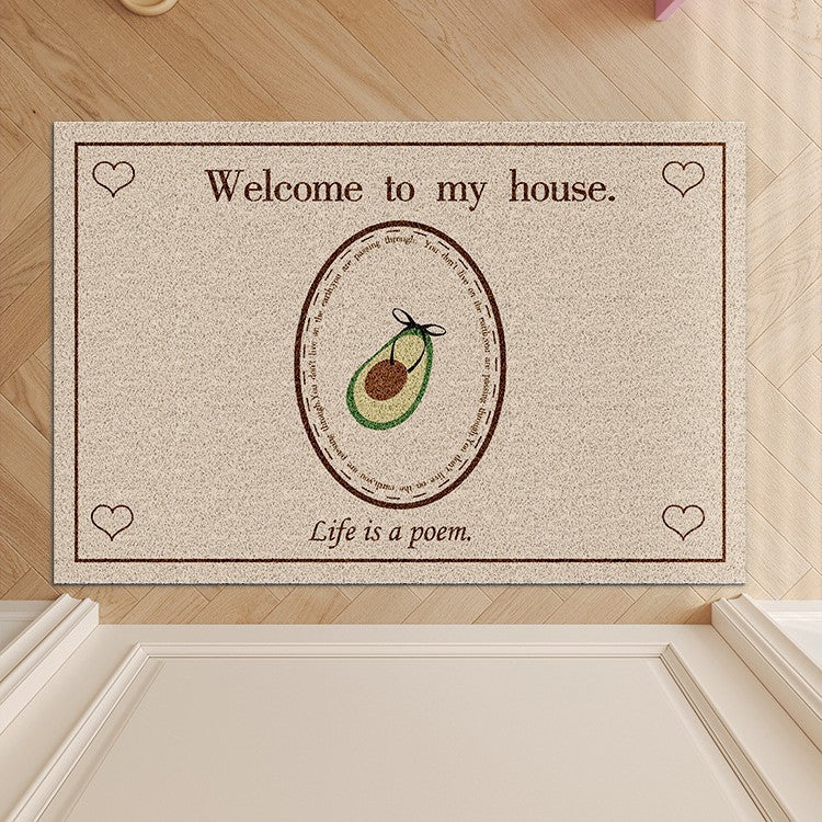 Whimsical Entrance Doormat Kalsten