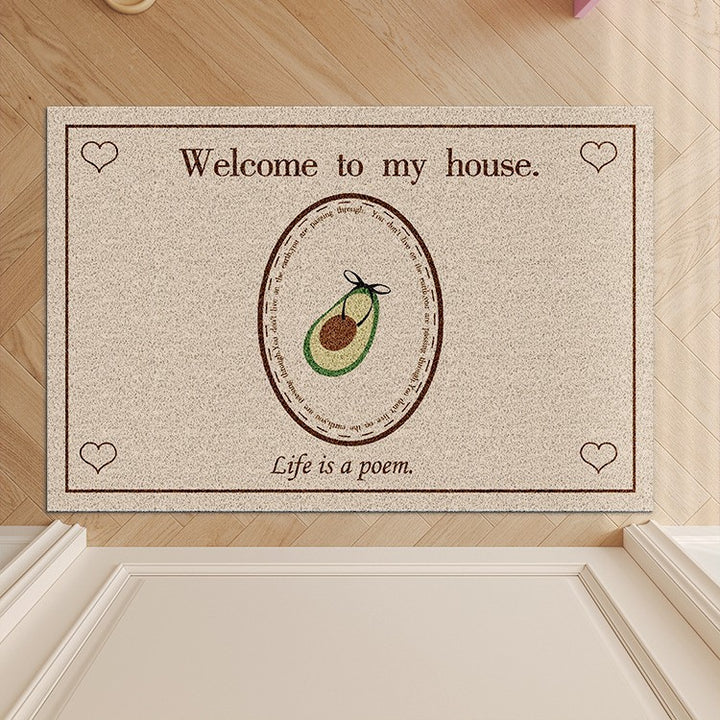 Whimsical Entrance Doormat Kalsten