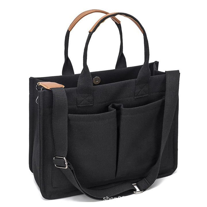 Multifunctional Tote Bag with Sturdy Design and Multiple Compartments Kalsten