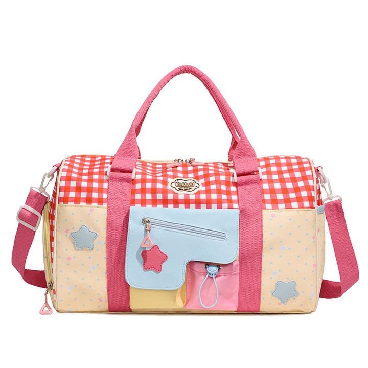 Colorful Patchwork Travel Duffel Bag Kalsten