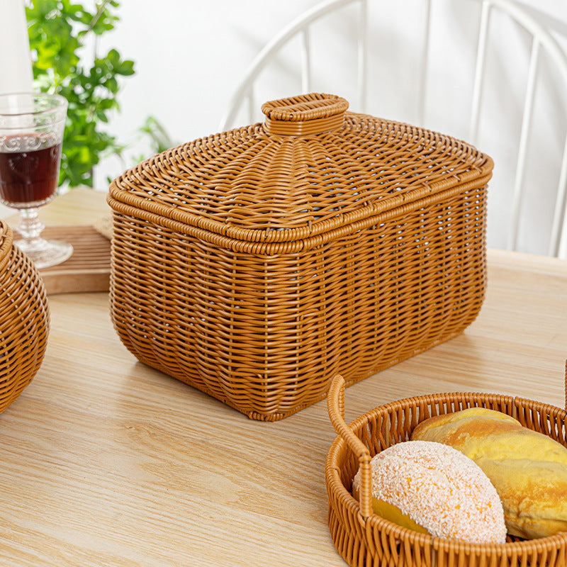 Decorative Woven Storage Container Kalsten