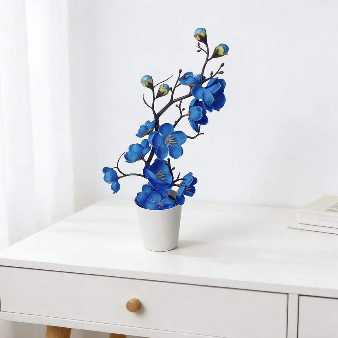 Lifelike Blooming Artificial Orchid Arrangement