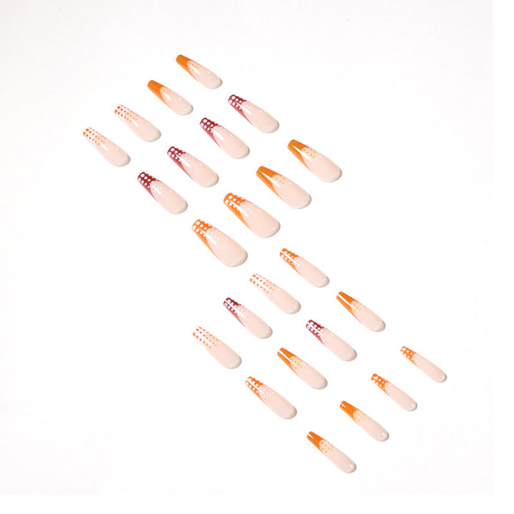 Artful Nail Extensions with Innovative Dot Design Kalsten