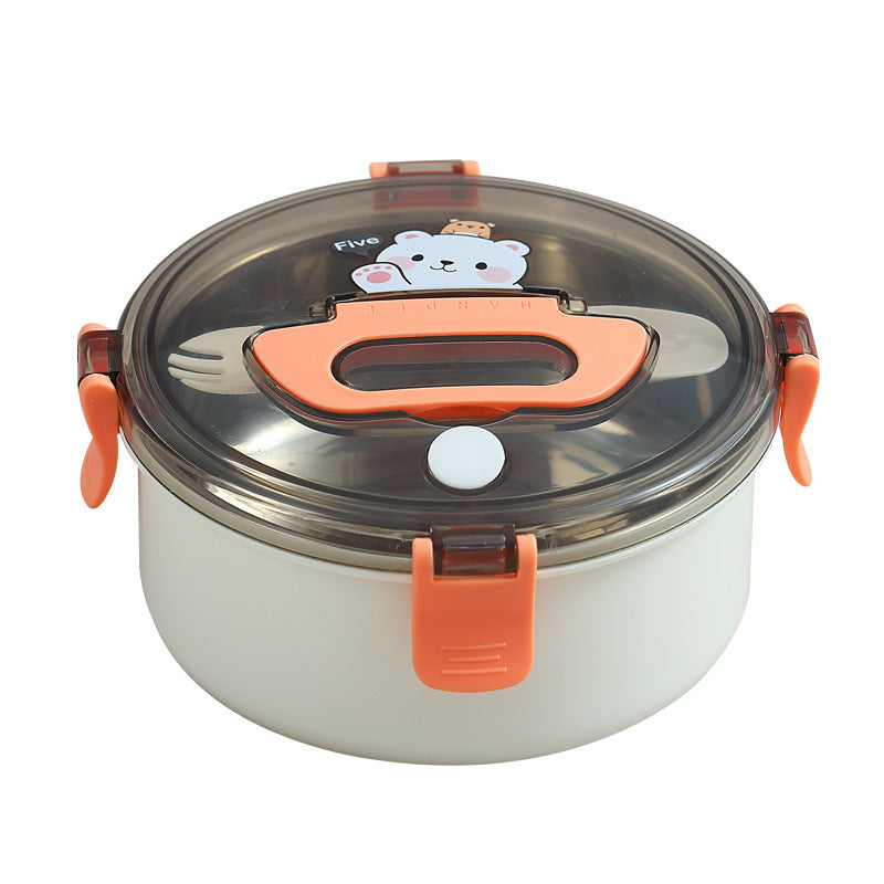 Playful Panda-Themed Food Storage Bowl