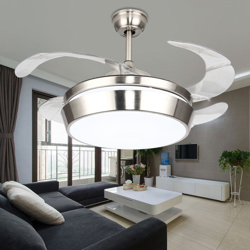 Contemporary Ceiling Fan Light Fixture