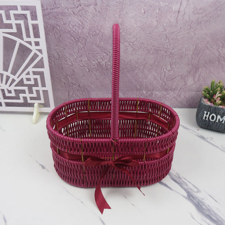 Decorative Handwoven Storage Basket Kalsten