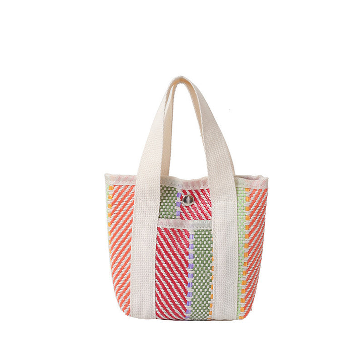 WoColorful Woven Beach Tote Bag Kalsten