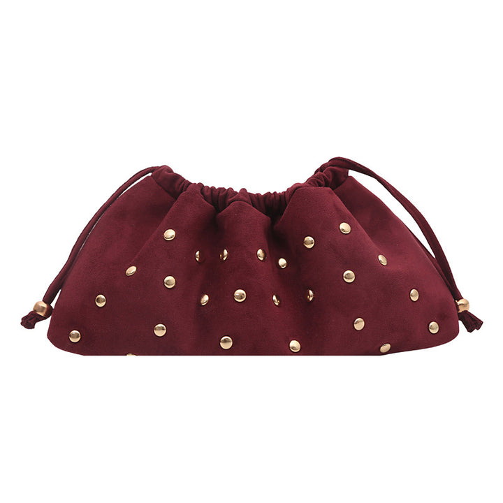 WoChic Studded Drawstring Clutch Bag Kalsten