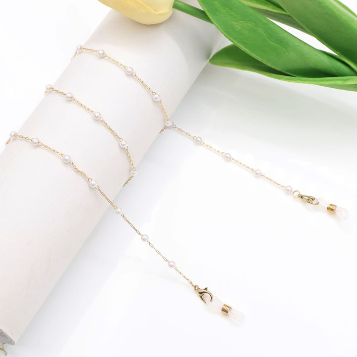 Pearl Accented Eyewear Chain Kalsten