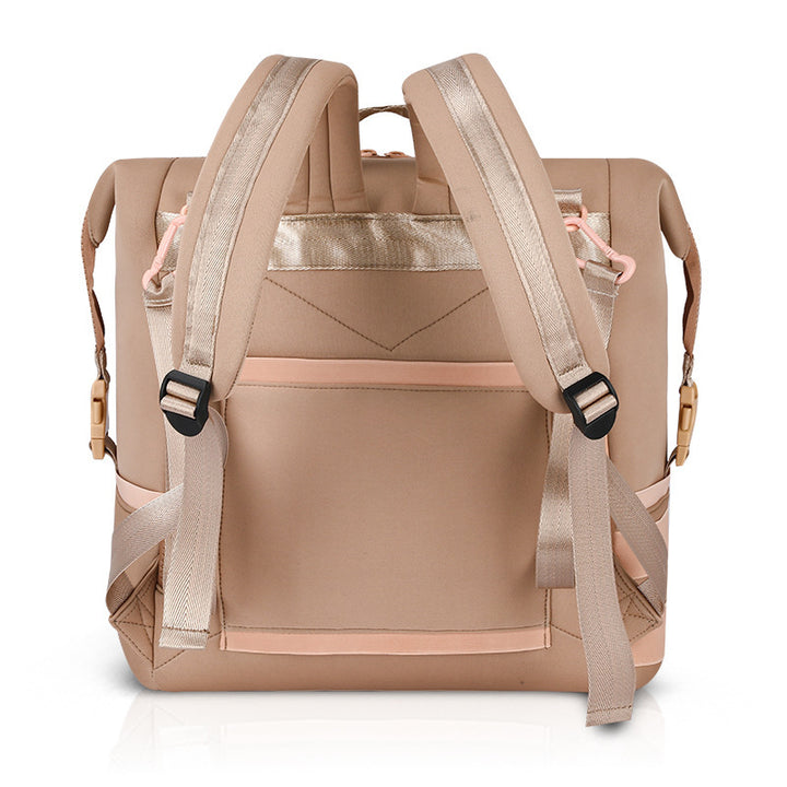Multi-Functional Diaper Backpack with Insulated Bottle Holder Kalsten