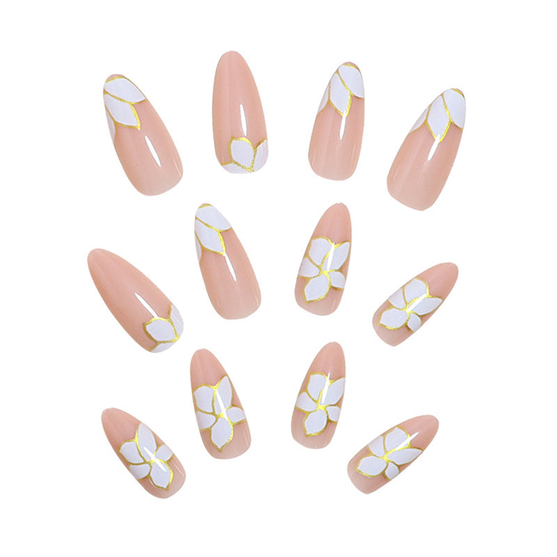 Floral Art Press-On Nail Set Kalsten