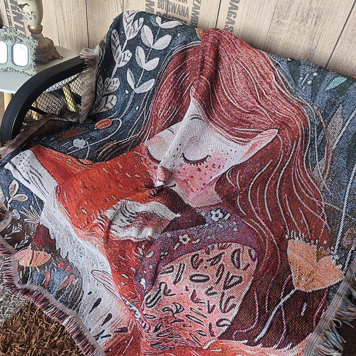 Artistic Woven Blanket