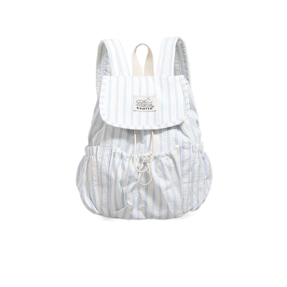 Leisure Backpack in Playful Striped Design Kalsten