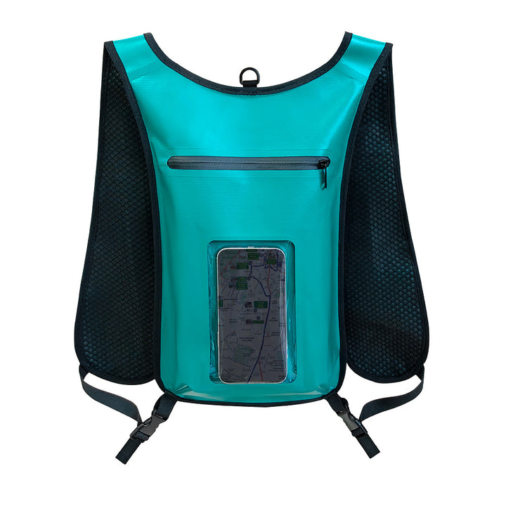 Waterproof Smartphone Backpack with Transparent Front Pocket Kalsten
