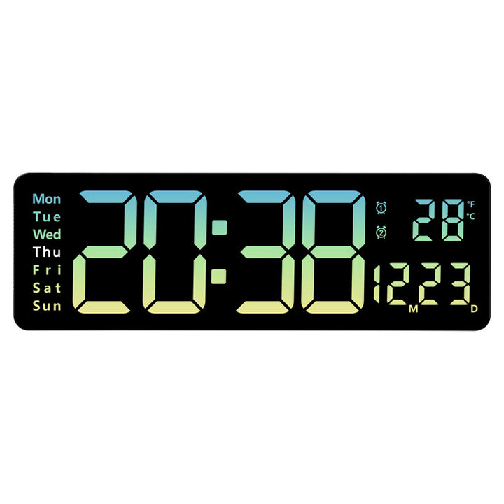 Digital wall clock with multifunctional LED display Kalsten