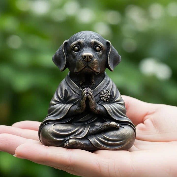 Decorative Meditating Dog Figurine Kalsten