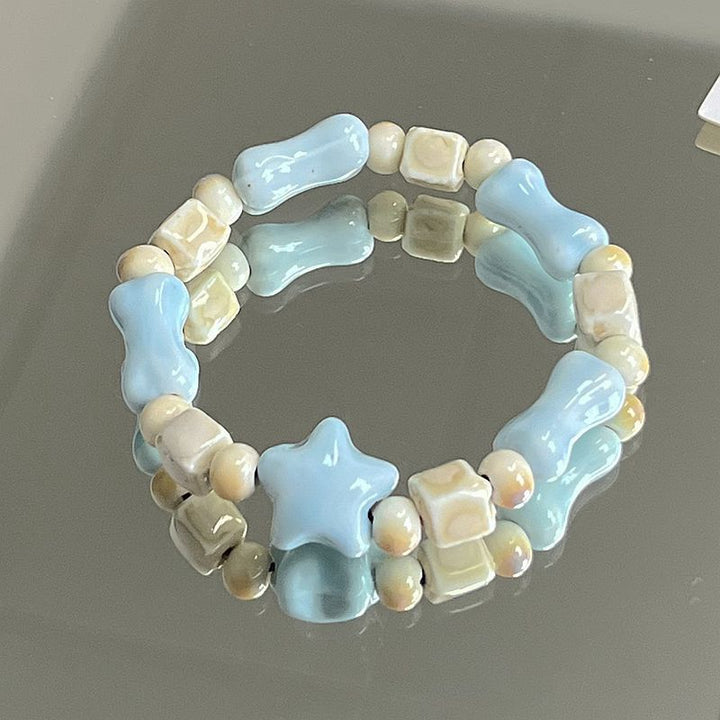 Heart-Shaped Beaded Bracelet Kalsten