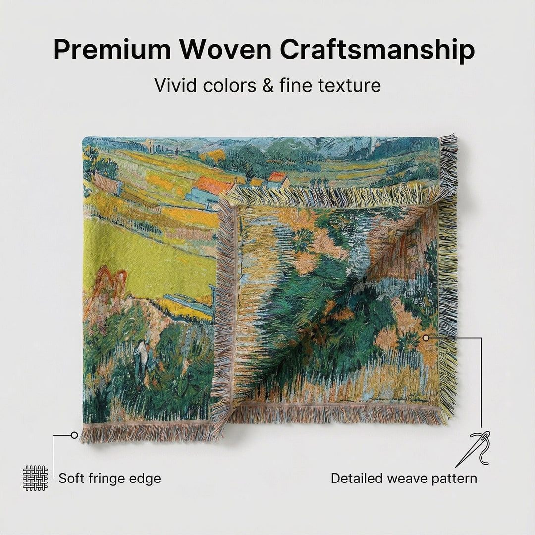 Decorative Artistic Throw Blanket