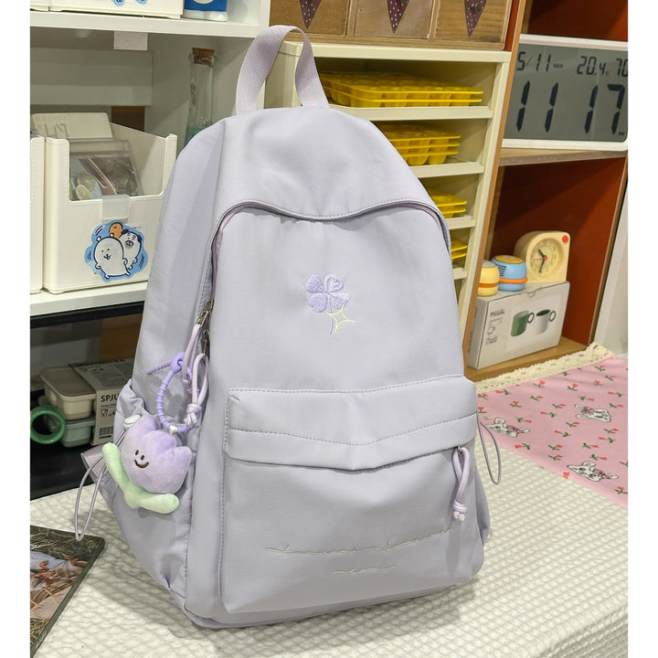 Embroidered Floral Design Backpack Kalsten