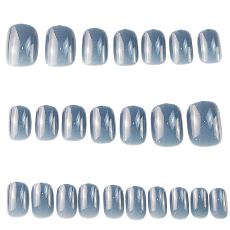 Glossy Press-On Nail Set with Sparkling Finish Kalsten