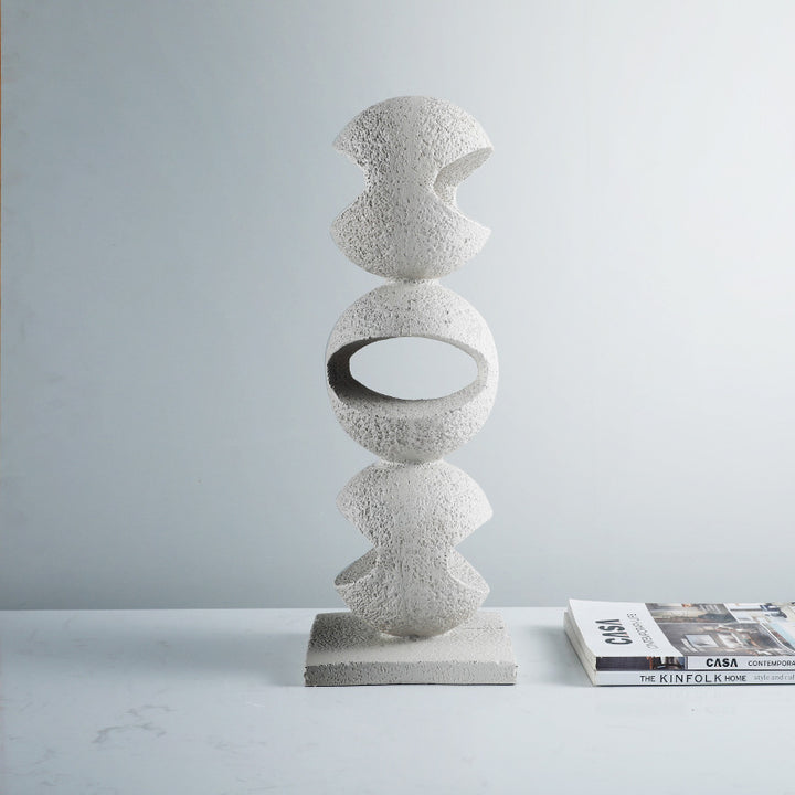 Abstract Geometric Decorative Sculpture