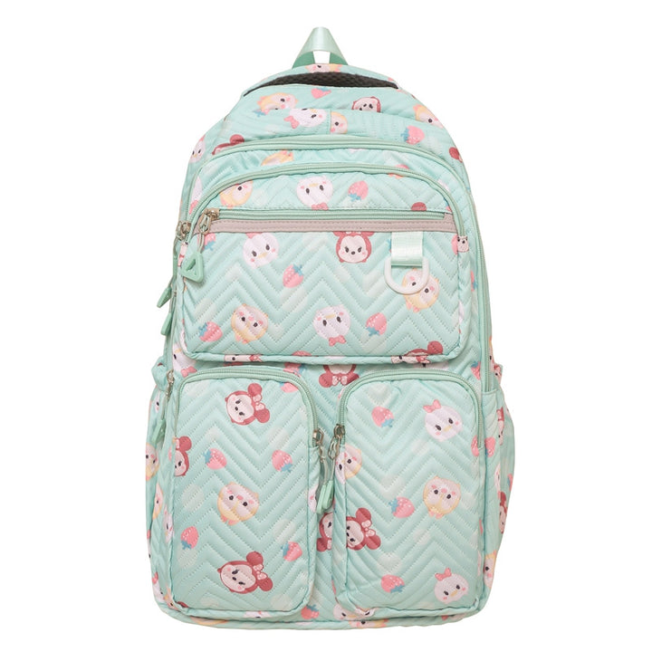 Fun Character Design Quilted Backpack Kalsten