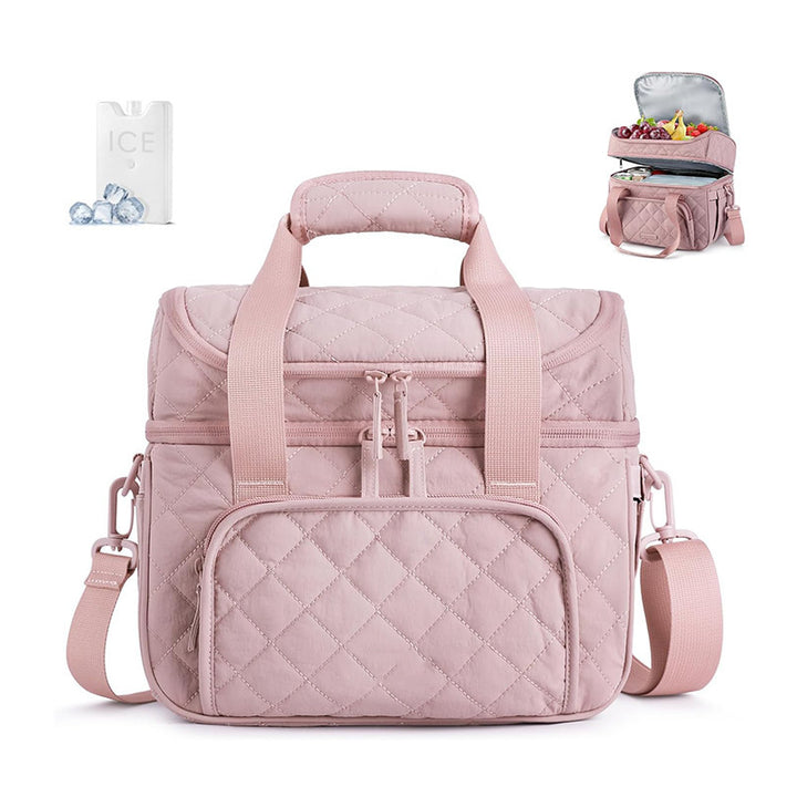 Elegant cooler bag with practical drink holder Kalsten