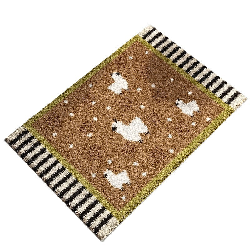 Geometric Patterned Non-Slip Bath Mat Kalsten