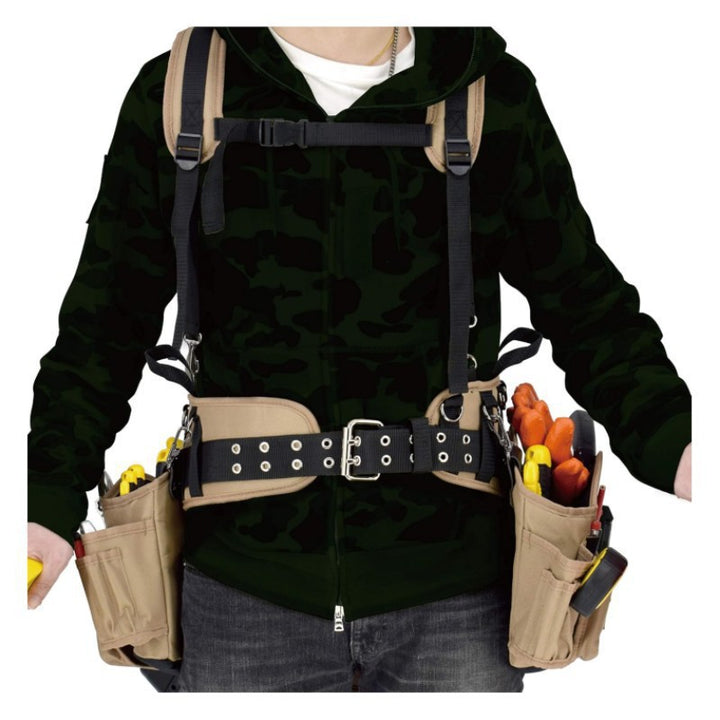 Multifunctional tool carrier with adjustable carrying strap Kalsten