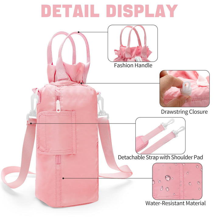 Stylish water bottle bag with compartments Kalsten