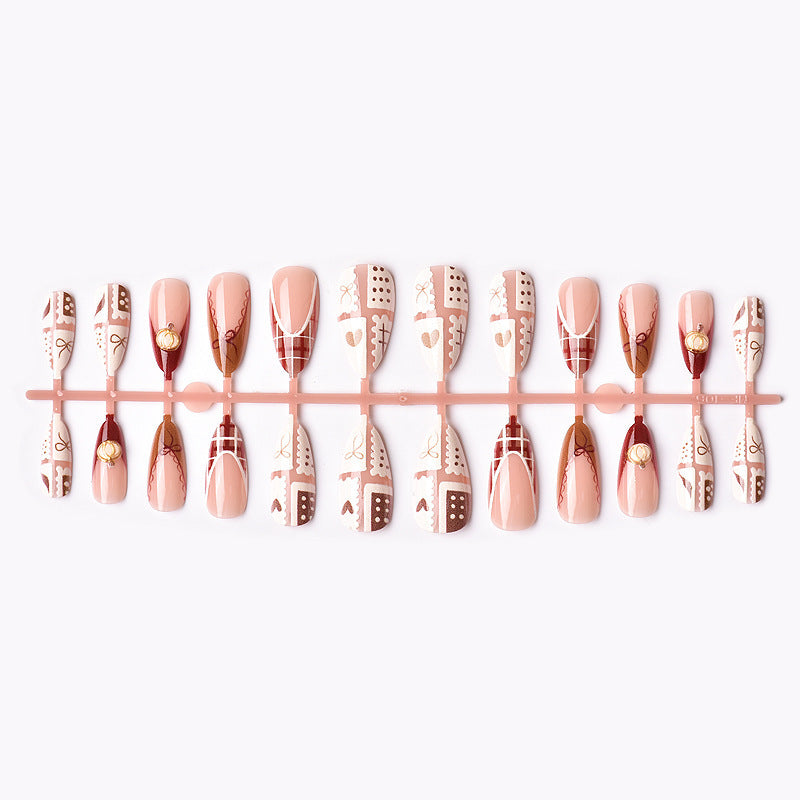 Artistic Themed Press-On Nail Art Kalsten