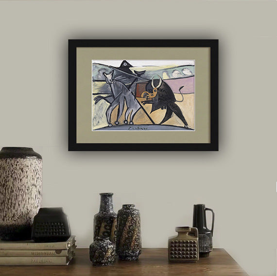 Framed Abstract Art Print