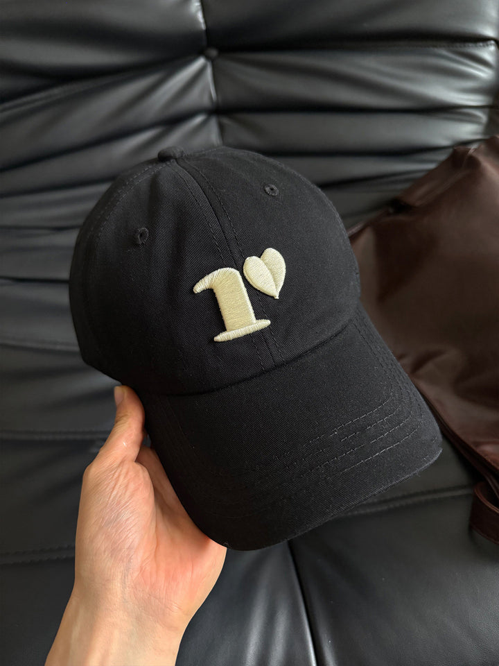 Embroidered Love Graphic Cap
