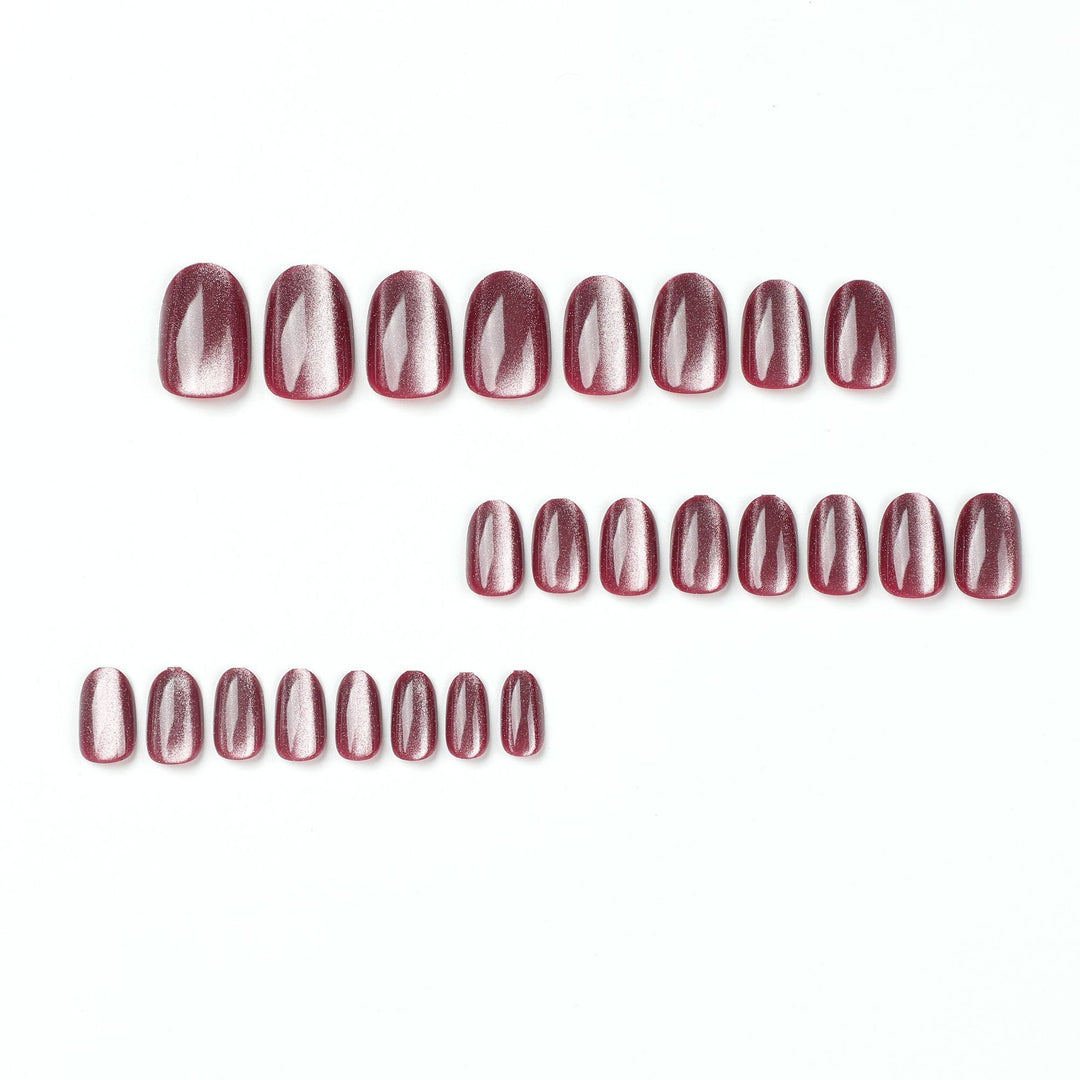 High-gloss nail extensions Kalsten