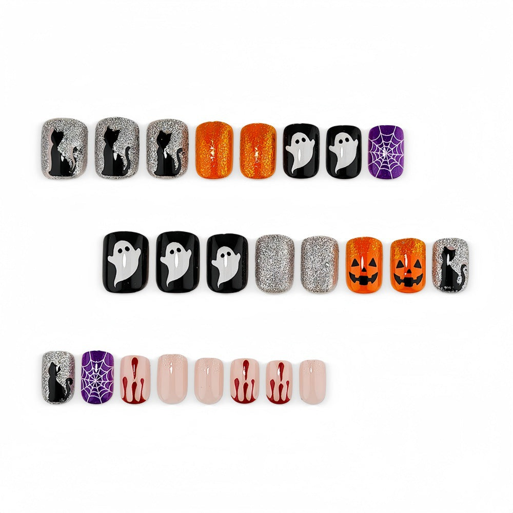 Creative Halloween Fake Nails Kalsten