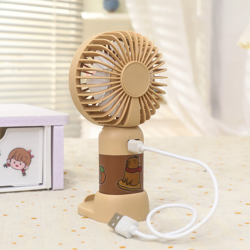 Women’s portable hand fan in cute bear design Kalsten