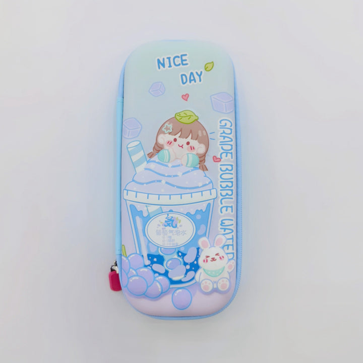 Strawberry-Themed Multifunctional Pencil Case