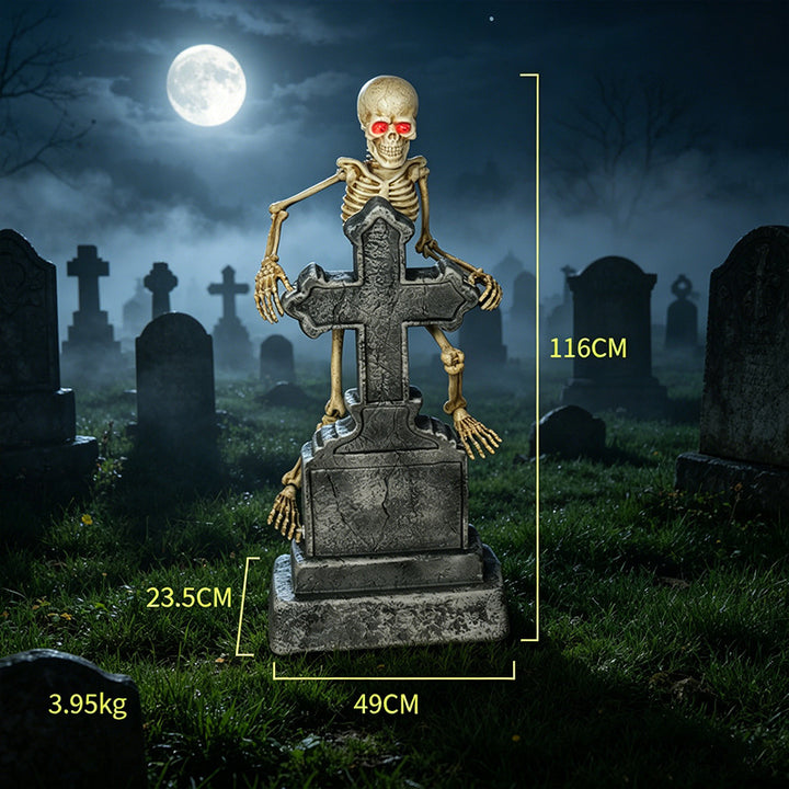 Spooky Animated Skeleton Decoration Kalsten