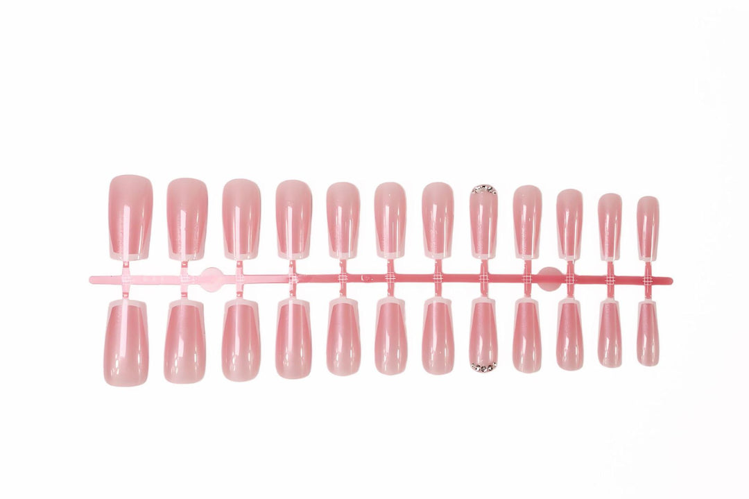 artistic French manicure artificial nails Kalsten