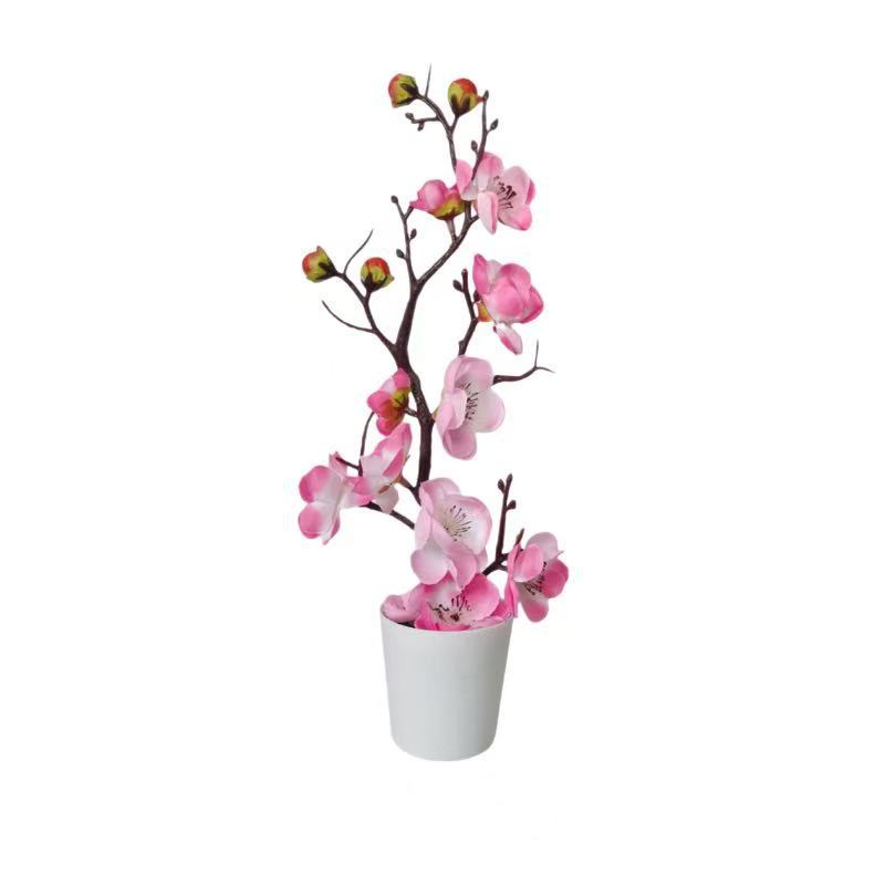 Lifelike Blooming Artificial Orchid Arrangement