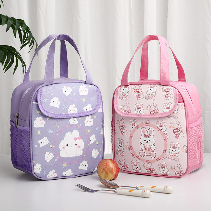 Kids Insulated Rabbit-Themed Lunch Bag Kalsten