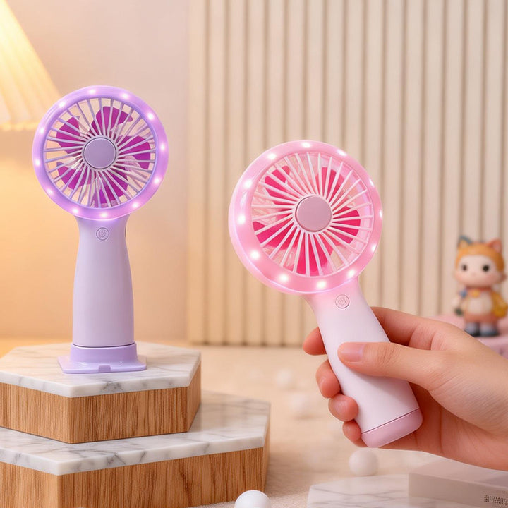 Women's Hand Fan with LED Lighting Kalsten