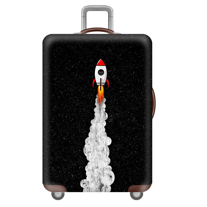 Unisex Hard Shell Suitcase with Inspiring Cityscape Kalsten