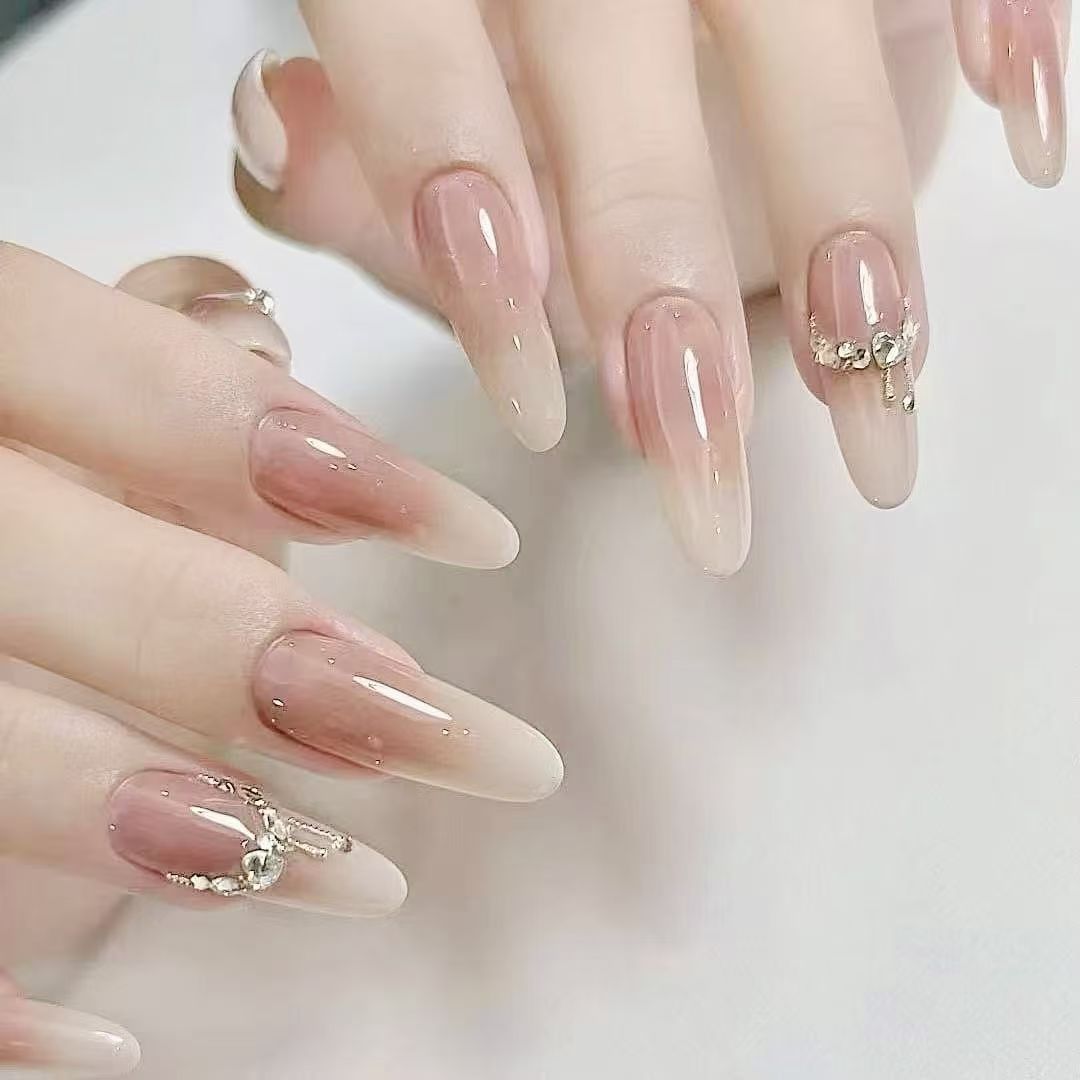 Elegant Stiletto Acrylic Nail Extensions Kalsten